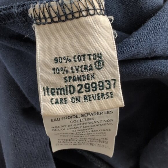 L.L. Bean Men's Blue Sweatpants Casual Lightweight Straight Bootcut, XL - Picture 4 of 7